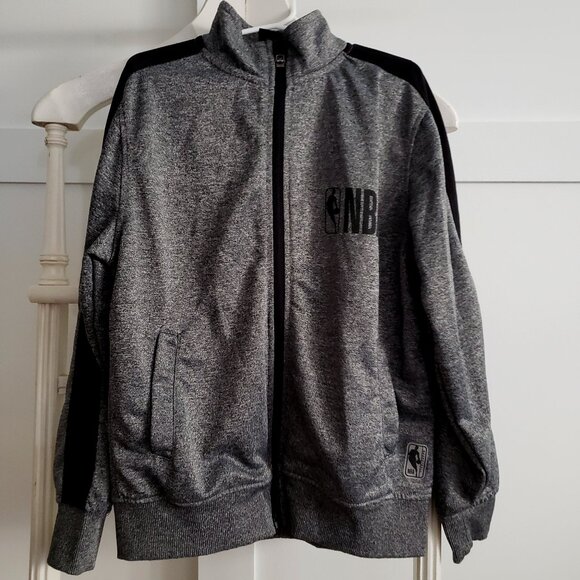 NBA Other - EUC NBA heather gray pockets front zip (S - 8)